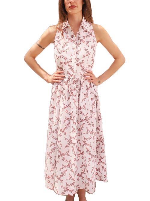 floral embroidered chemisier dress Laboratorio Capri | ISABELATABACCO